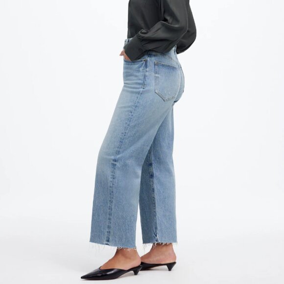 MADEWELL The Perfect Vintage Wide-Leg Crop Jean 32P - Picture 2 of 8